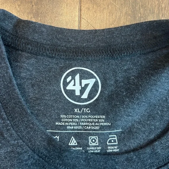 PORTLAND TRAIL BLAZERS GRIT '47 SCRUM TEE - Picture 4 of 4